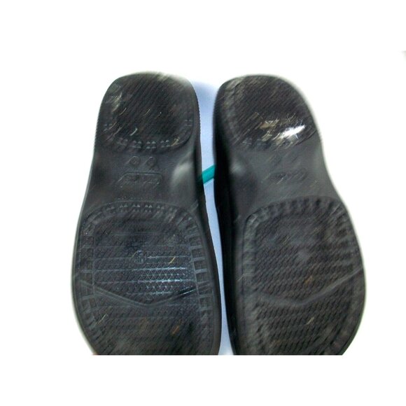CROCS On The Clock Work Slip On Men's 8 Womens 10 Shoes Black. GREAT CONDITION! - Picture 6 of 6